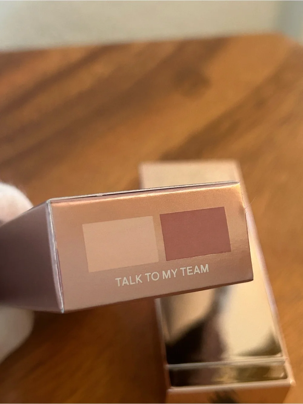 NIB★Patrick Ta Major Dimension Eye Illusion Eyeshadow Duo in Talk To My Team